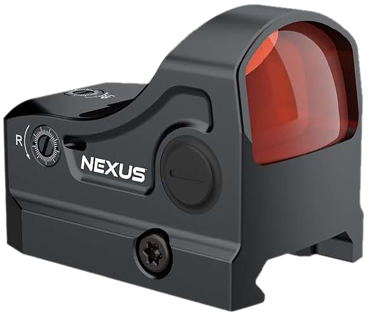 TruGlo TGTG8322B Nexus Red Dot Matte Black 1x 22mm 3 MOA Reticle - TRUGLO