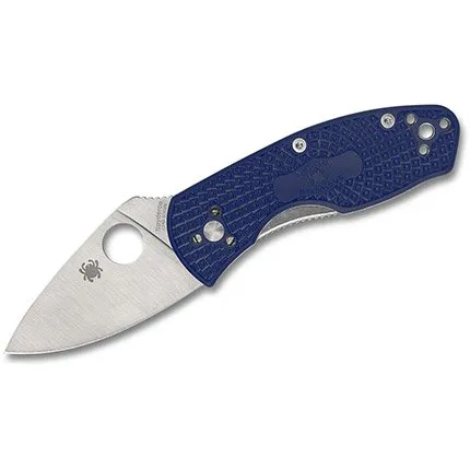 Buy Spyderco C148PBL Ambitious Lightweight Blue CPM S35VN Folding Knife online