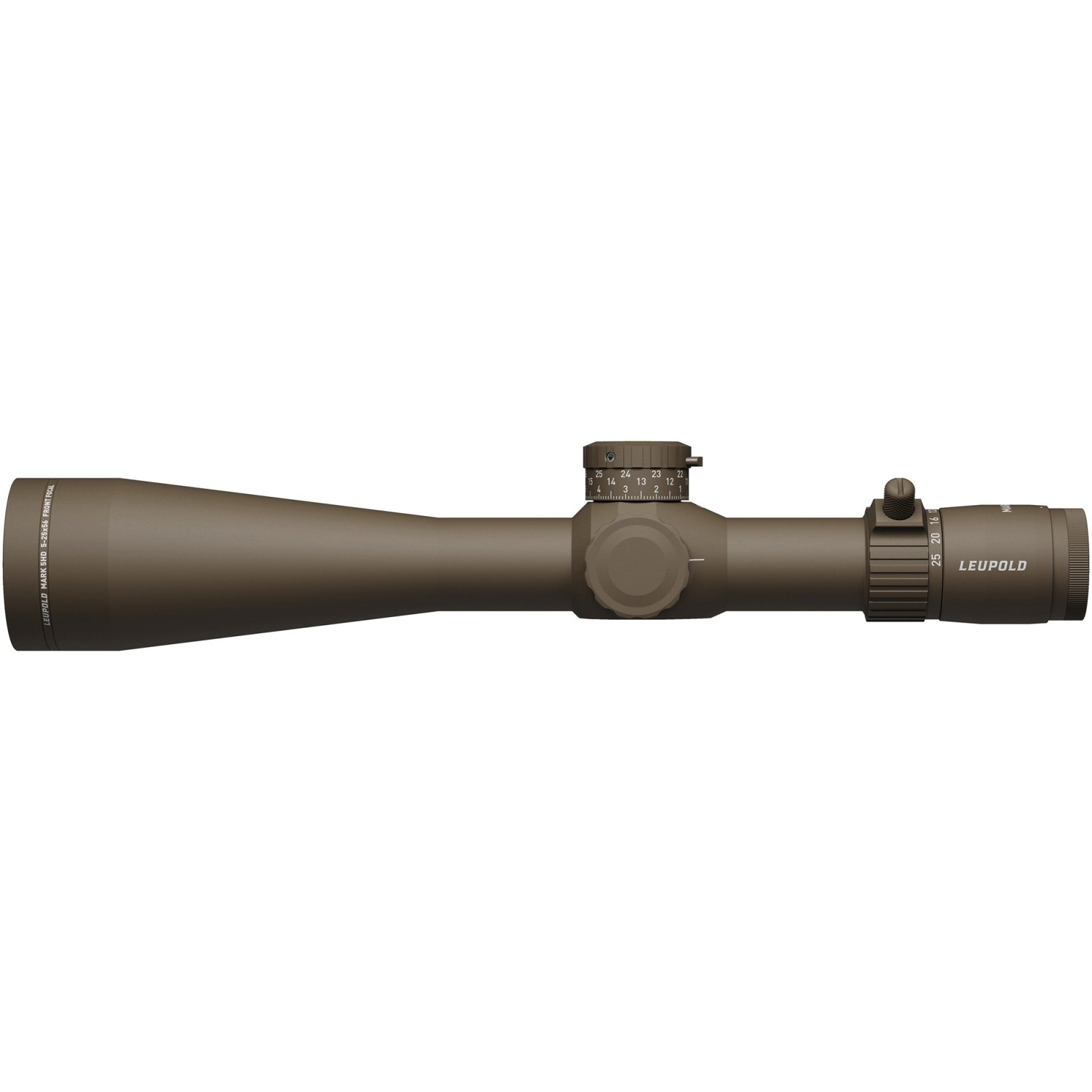 Leupold Mark 5HD 5-25x56 Dark Earth HD Lens Waterproof 185072 56MM - Leupold & Stevens - 56MM