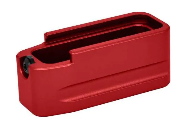 Buy Warne P-MAG RIFLE MAG EXTENSION 556 RED +5 CAPACITY online