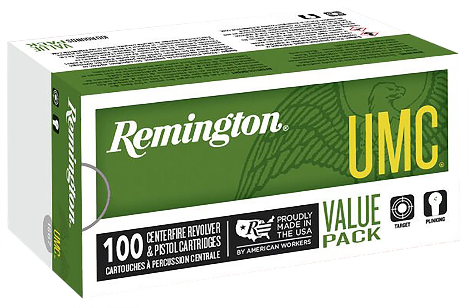 Remington Ammunition 23771 UMC Value Pack 38Special+P 125gr Jacket... - Remington Arms Company, LLC - 38 Special