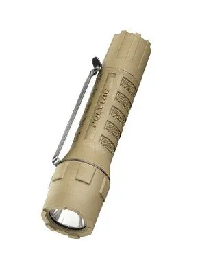Streamlight PolyTac 88851 Flashlight 600 Lumens 5.34 in Coyote Tan - Streamlight