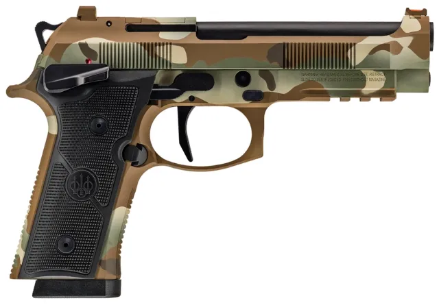 Beretta SPEC0733A15 92XI SAO 9mm 4.7" 15+1 Multicam Cerakote Pistol - Beretta - 9mm for sale at Smoke Wagon Firearms