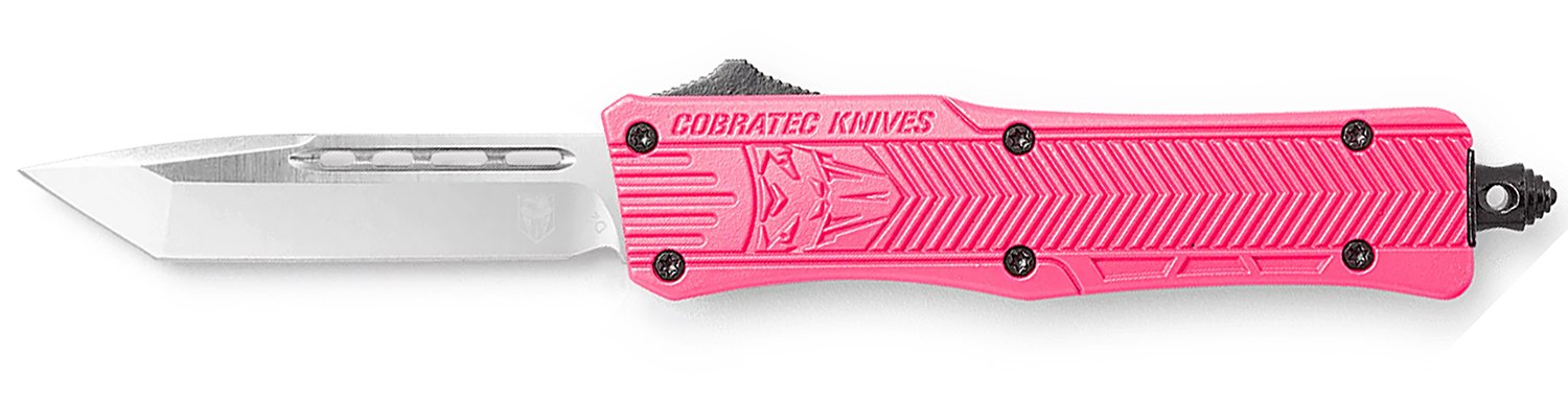 CobraTec Knives CTK-1 Small 2.75 In OTF Tanto Plain D2 Steel