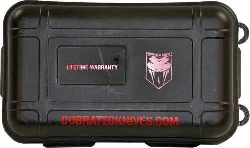 Buy CobraTec SBDCTK1SDAGNS Small CTK-1 OTF 2.75" D2 Steel Bronze Dagger online