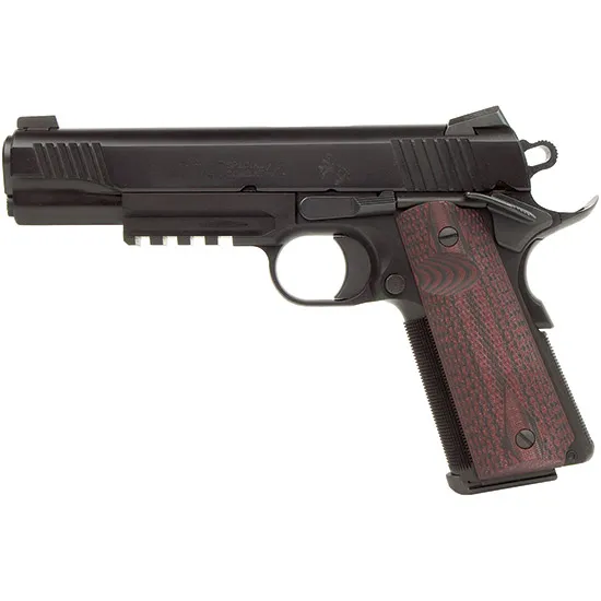 Colt 1911 CQB .45 ACP 5" Government Model, 8rd, G10 Black Cherry Grip