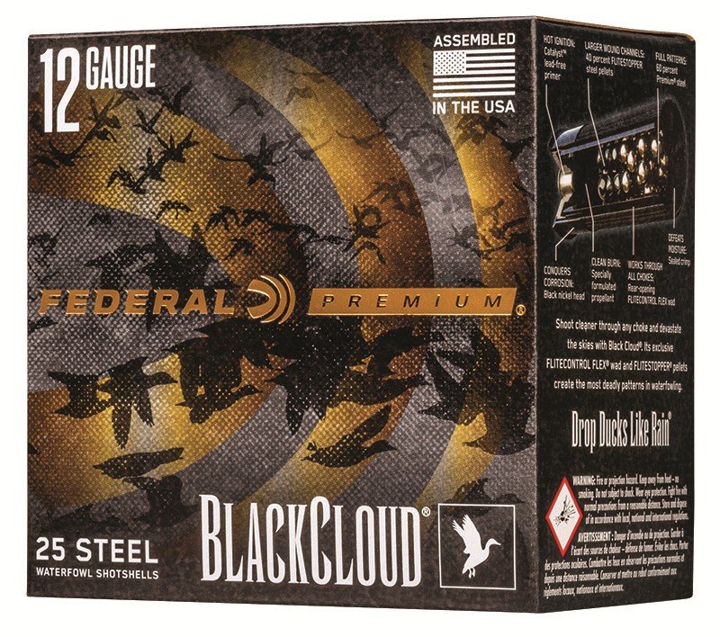 Federal Premium Black Cloud 12 Gauge 3 In 1.25 oz BB 25 Rounds PWBX142BB - Federal Premium Ammunition - 12 Gauge