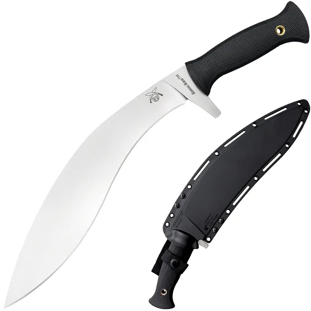 Cold Steel Gurkha Kukri Plus CPM 3V Stonewashed Kray-Ex Secure-Ex Sheath - Cold Steel for sale at Smoke Wagon Firearms