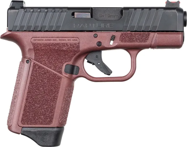 Buy Gforce Arms GF932512CB RAPTURE 9mm 3.25" Crimson Red Semi-Auto Pistol online