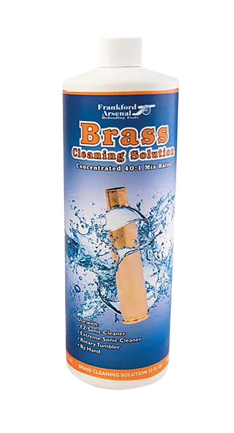 Frankford Arsenal 878787 Ultrasonic Brass Cleaning Solution 32 oz - Frankford Arsenal - 32 OZ