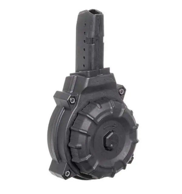 Pro-Shot Products DRM-A12 Glock Style PCC 9mm 50-Round Drum Magazine - Pro-Shot Products - 9MM