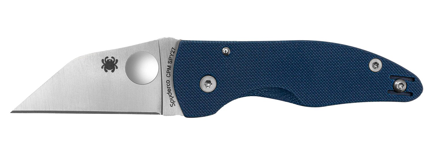 Buy Spyderco MicroJimbo C264GPCBL 2.45 In Wharncliffe Blade Satin Finish online