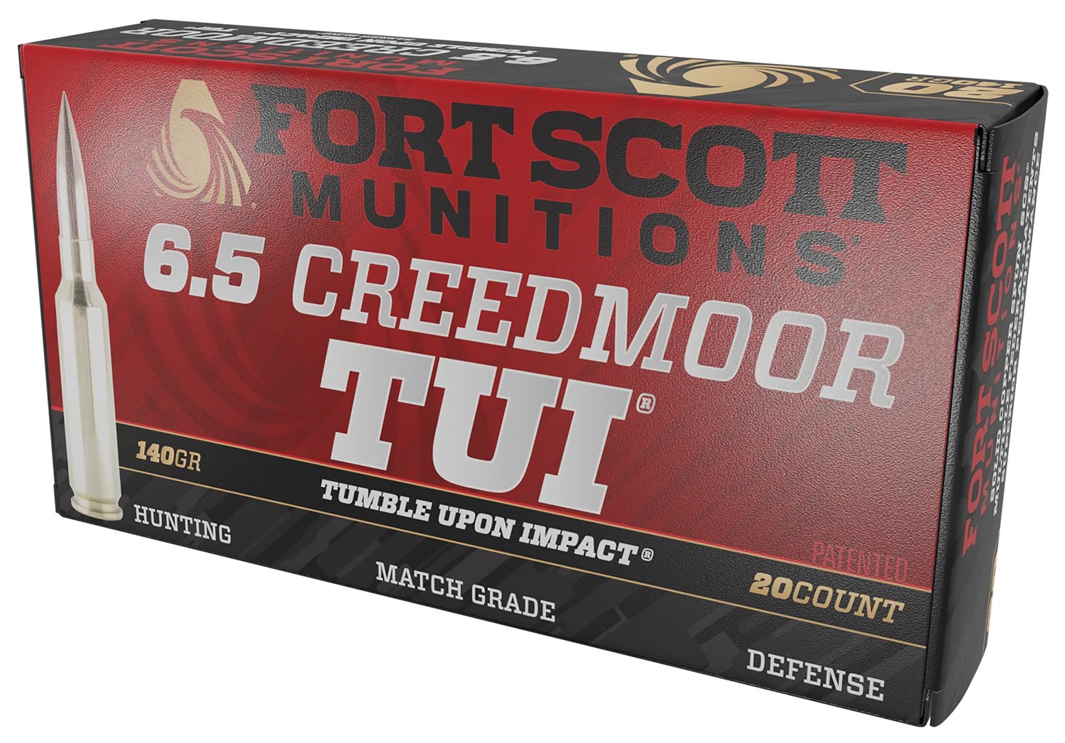 Fort Scott Munitions 6.5CM-140-SCV2BC 6.5mm Creedmoor 140gr 20rd - Fort Scott Munitions - 6.5 Creedmoor