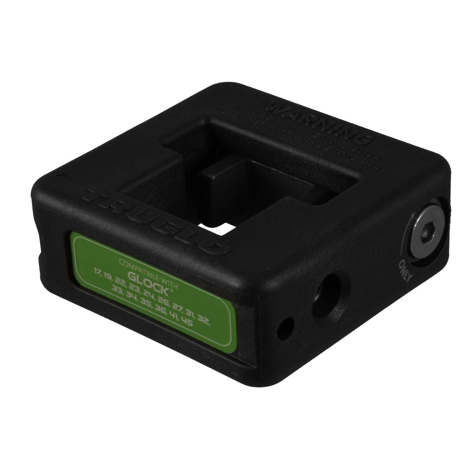 TruGlo Rear Sight Adjustment Tool for Glock 17/19 - Black - TRUGLO