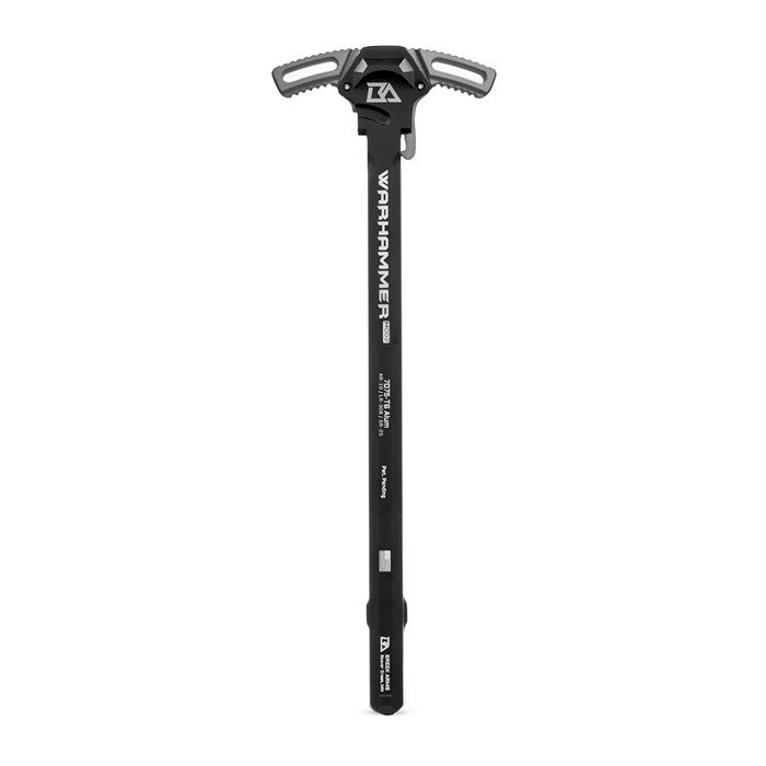 Breek Arms Warhammer Mod2 AR-10/LR-308 Ambidextrous Charging Handle Gray - Breek Arms