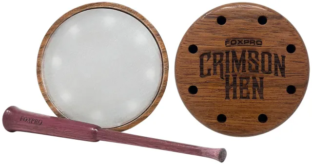 Foxpro CRIMSONCRYS Cherry Wood Turkey Call Crimson Crystal Friction - FoxPro