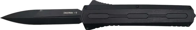 Zastava ZA7TBD A7 OTF Knife Black S35VN Spear Point Blade 6061-T6 Handle - Zastava Arms