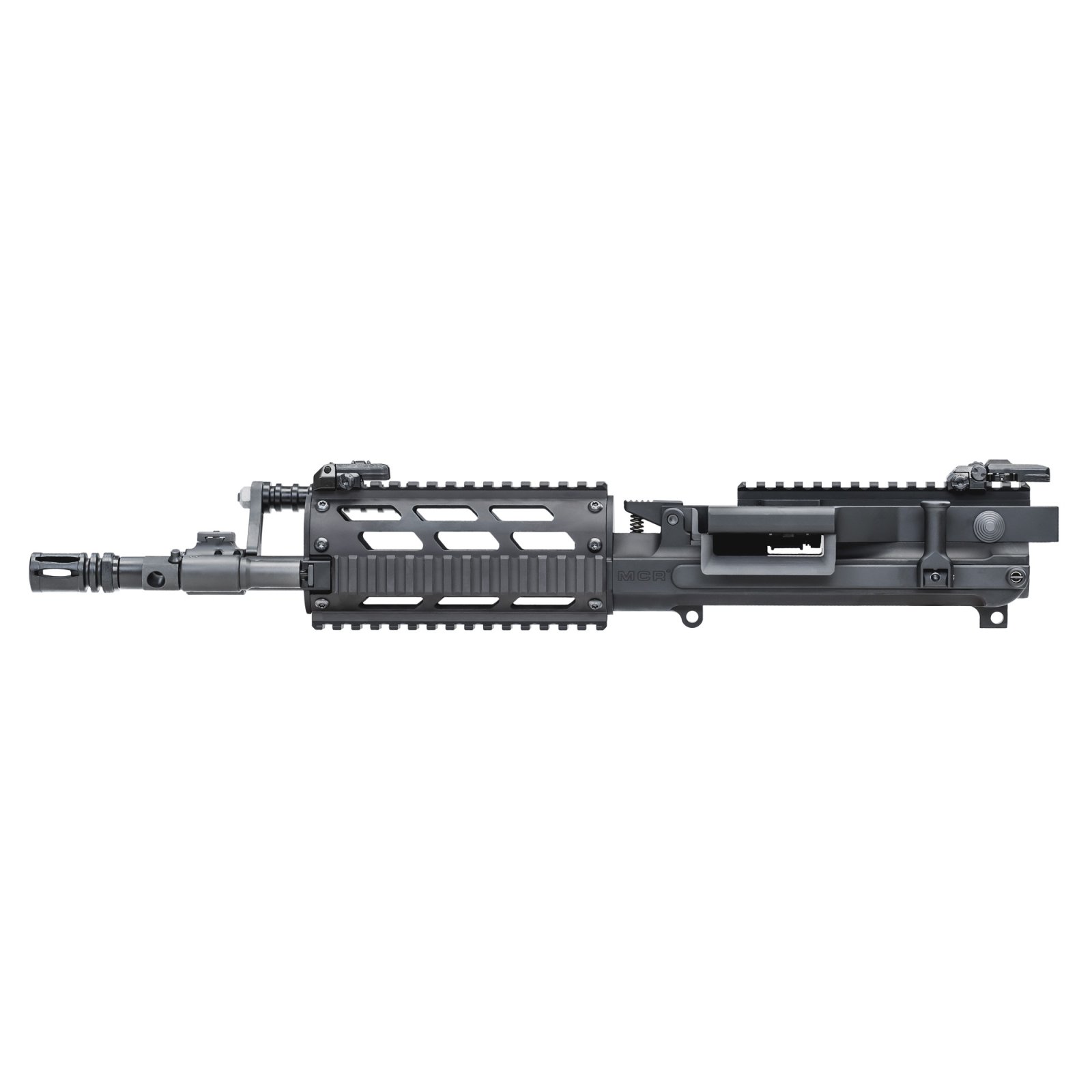 FightLite MCR060S 5.56x45mm NATO 12.50 In Gas Piston Black - FightLite Industries - 5.56x45mm NATO