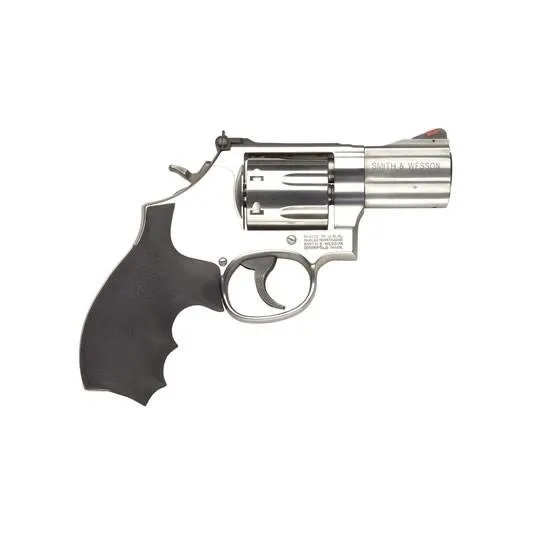 USED Smith & Wesson L-Frame Model 686 Plus Handgun .357 Mag 7rd Capacity 2.5 Barrel Silver with Black Grip