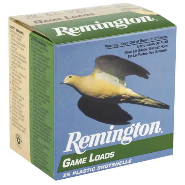 Buy Remington 20044 20 Gauge 2.75 in 7/8 oz #8 Shot 25 Rounds Per Box online