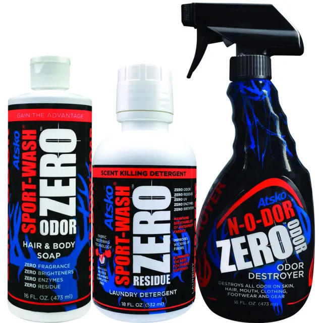 Atsko 1361Z Zero Scent Control System, Hypo-Allergenic, No Residue - Atsko