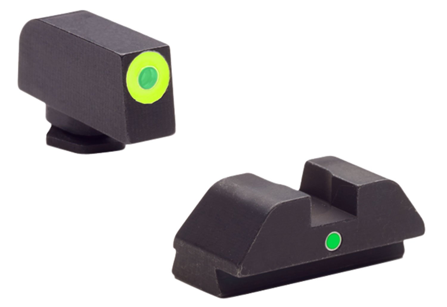 AmeriGlo GL305 i-Dot Night Sight Set Glock 42/43/43X/48 Tritium Green - AmeriGlo