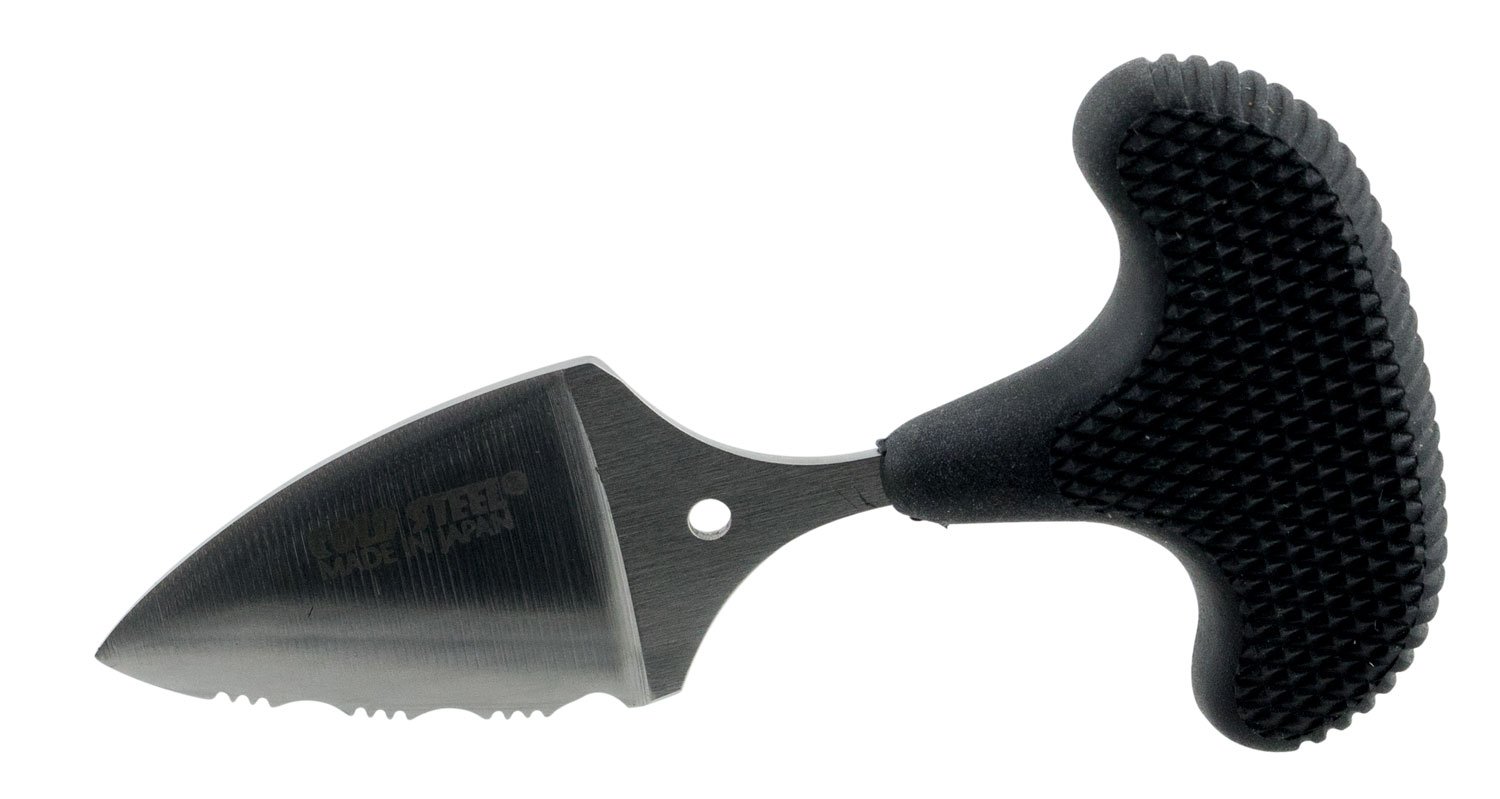Cold Steel 43NS Mini Pal 1" Serrated AUS-8A Blade Rubber Handle - Cold Steel