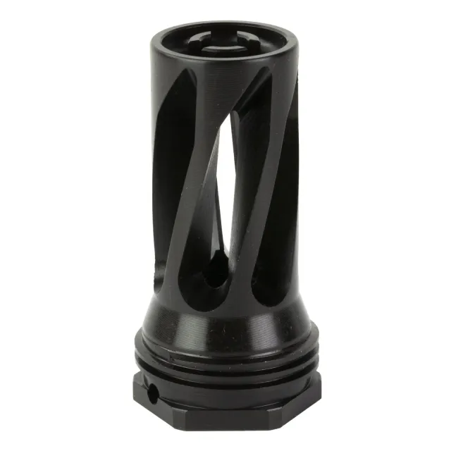 Huxwrx 1677 QD 556 Flash Hider, Black, 1/2"-28 TPI, 2.3" Length, 1.20" Diameter, 3.3 oz, 5.56x45mm NATO, AR-Platform Use