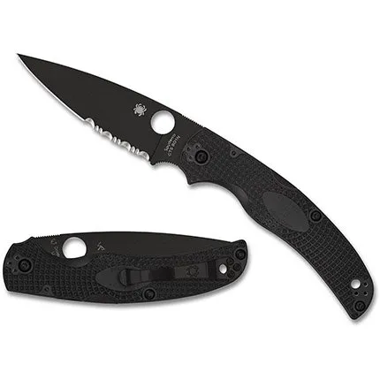 Spyderco C244PSBBK Native Chief Black Lightweight Knife - SPYDERCO