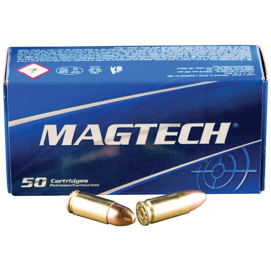Buy Magtech Ammunition 9mm Luger 115gr FMJ Brass Case 329Rd online
