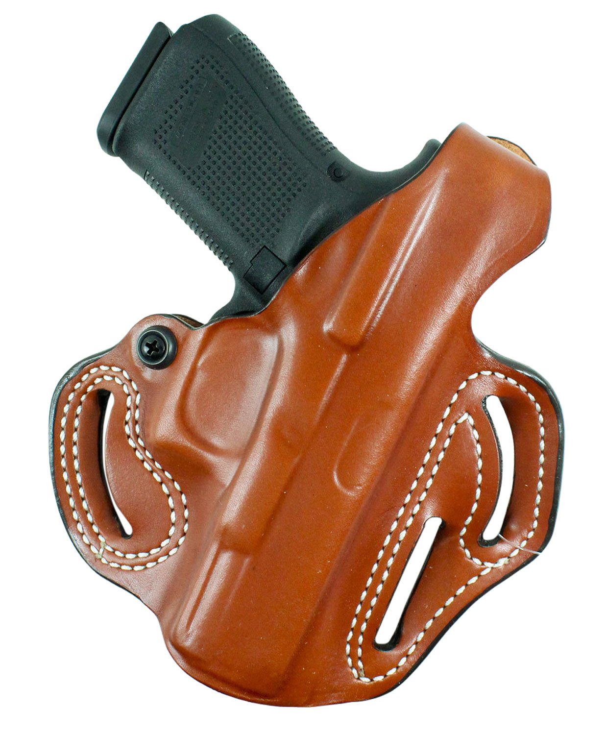 Buy DeSantis 001TAB6Z0 Thumb Break Scabbard Tan Leather for Glock 19/23/32/36 online