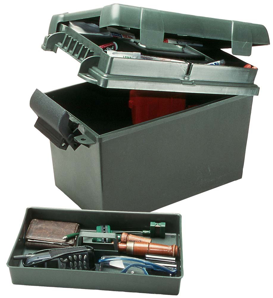 MTM Case-Gard SPUD111 Utility Dry Box 15 in Forest Green Polypropylene - MTM Case-Gard