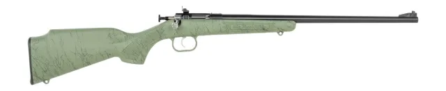 Keystone Crickett Rifle 22 LR 16.1 in. Blued/Green w/Black Web - CRICK - .22 LR