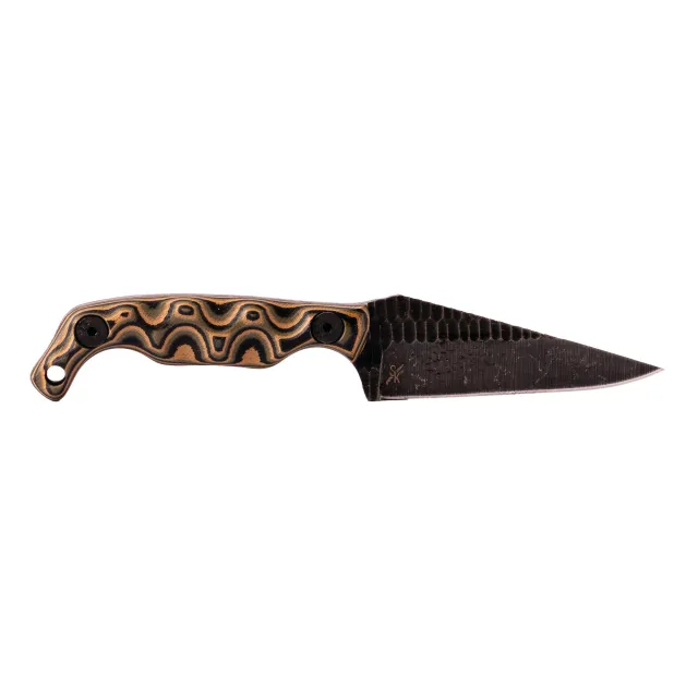 Stroup Knives Mini Fixed Knife 3" Wharncliffe Blade 6.75" Overall Length