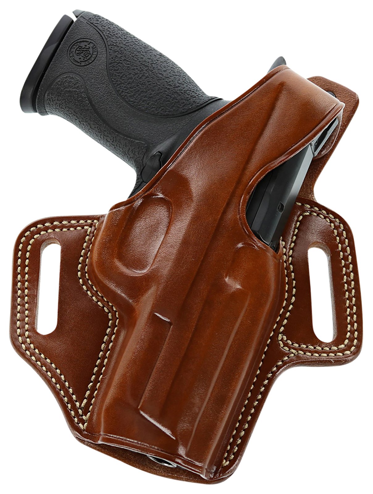 Galco FL652R Fletch Tan Leather Belt Holster for S&W, Ruger, FN 503 - Galco International
