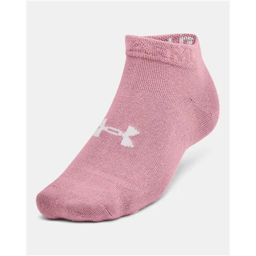 Under Armour UA Essential 6-Pack Low-Cut Socks Moisture-Wicking
