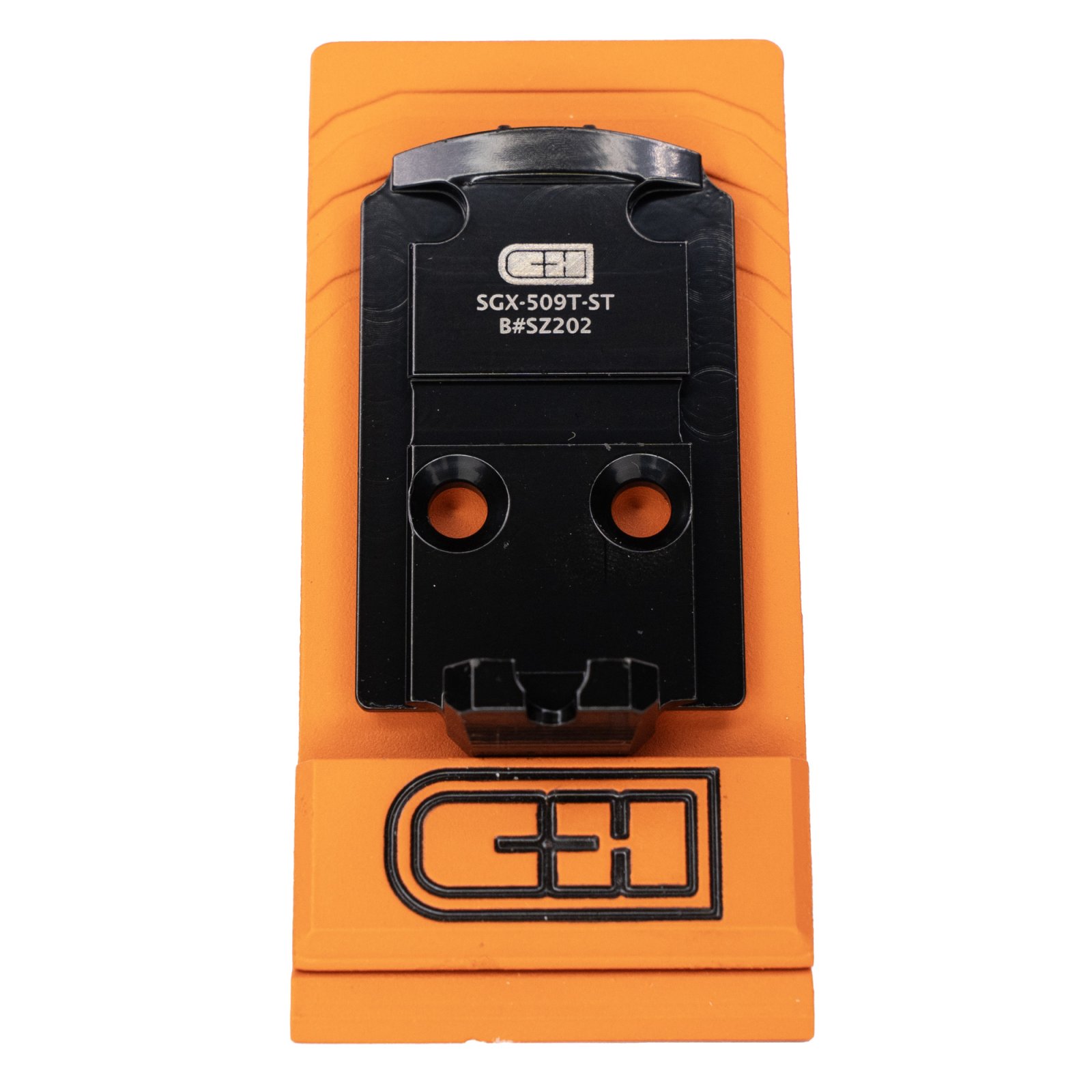 C&H Precision SGX-509T-ST Optic Mount Plate for Sig P320 X Series, Black - C&H Precision