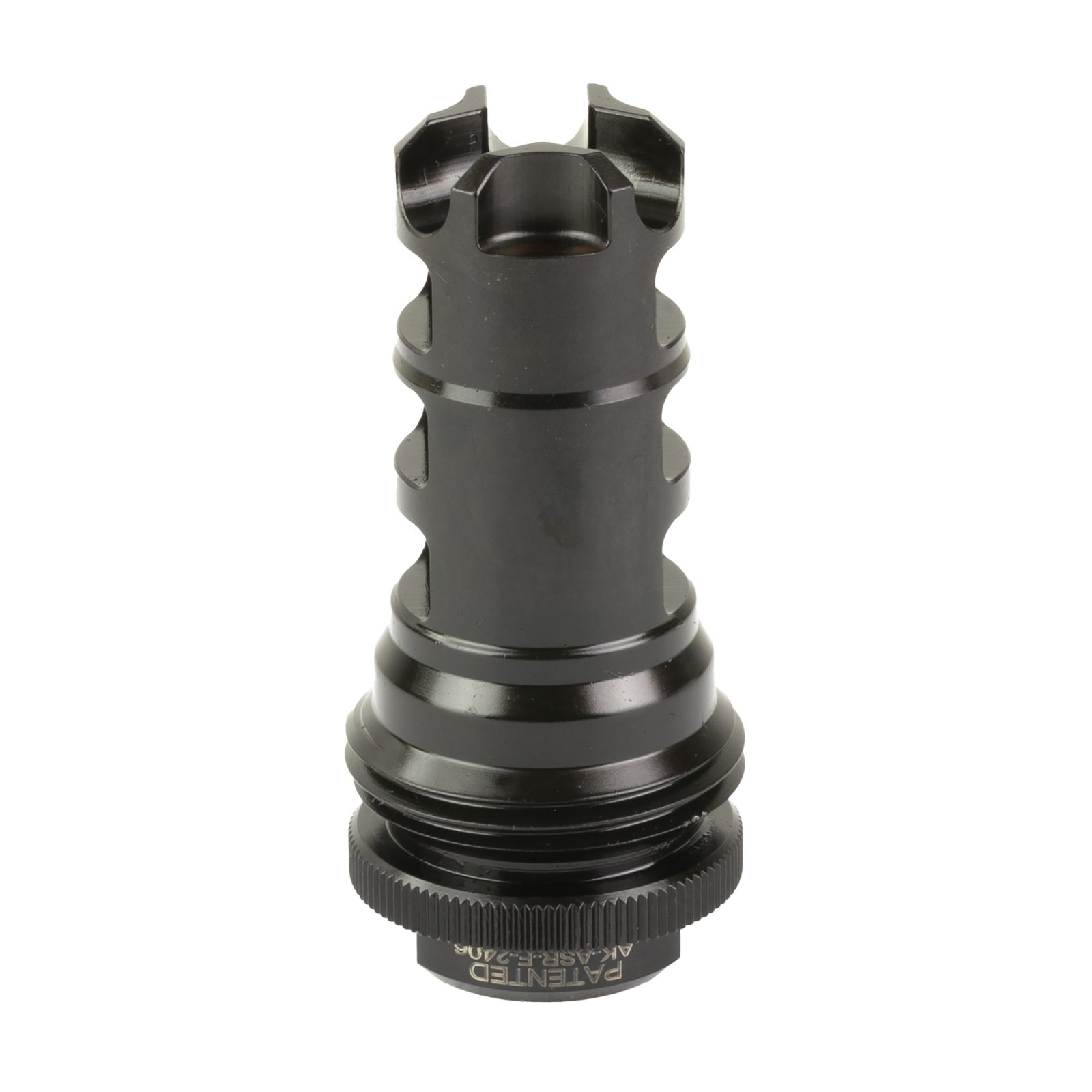 Lantac DGNAK47B-ASR Muzzle Brake 7.62x39 SilencerCo ASR Mount 14x1 LH - Lantac - 7.62X39