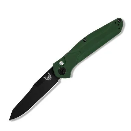 BENCHMADE Osborne Green Reverse Tanto Automatic Folding Knife (9400BK)