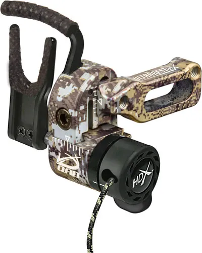 QAD UltraRest HDX Elevated II RH Arrow Rest, Noise-Reducing, Anti-Vibration - QAD