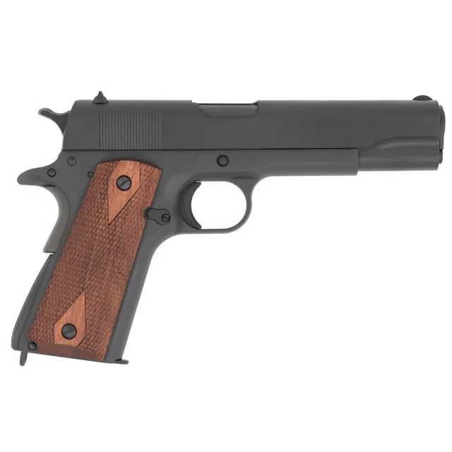 Tisas 10100540 1911 A1 US Army WWII 9mm 5" 7+1 Manganese Phosphate - SDS Imports - 9MM