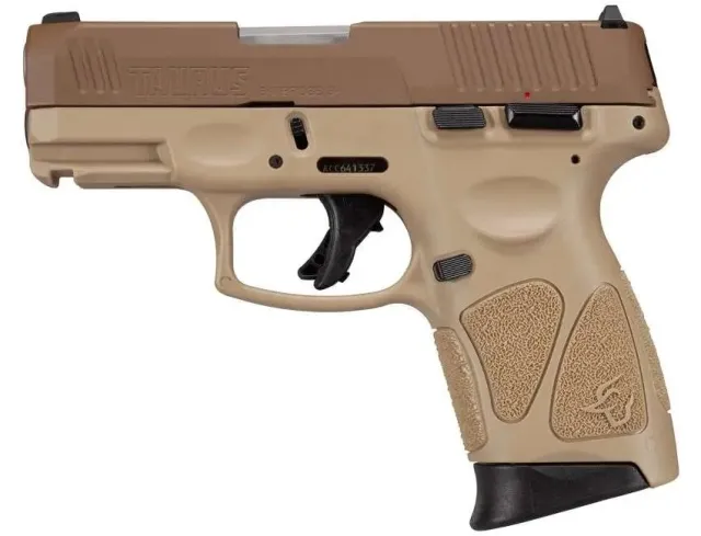Taurus G3c Semi-Auto 9mm Luger Pistol 3.2" Barrel (3)-10Rd Mags Fixed Front - Taurus - 9mm for sale at Gun Club HQ