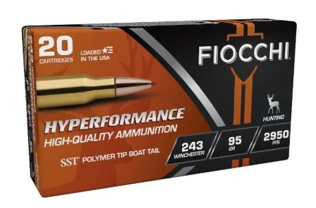 Buy Fiocchi 243HSB Hyperformance 243Win 95gr SST 20rd Box online