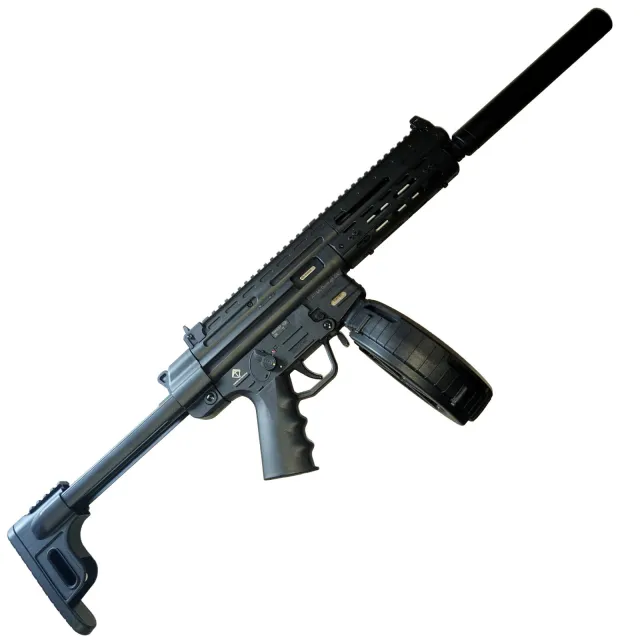 ATI GSG-16 CARBINE RIA 22LR 16.25IN BARREL 110RD ROTARY MAG BLACK MLOK RAIL GERGGSG16110ML - ATI - .22 LR