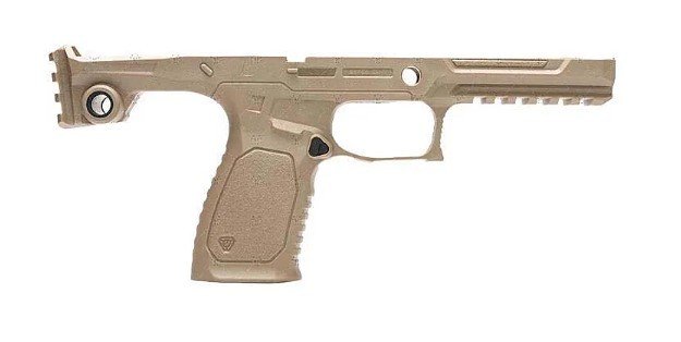 Buy Strike Industries SI-SMC-B-P320-S-FDE Bravo Chassis 9mm Luger FDE P320 online