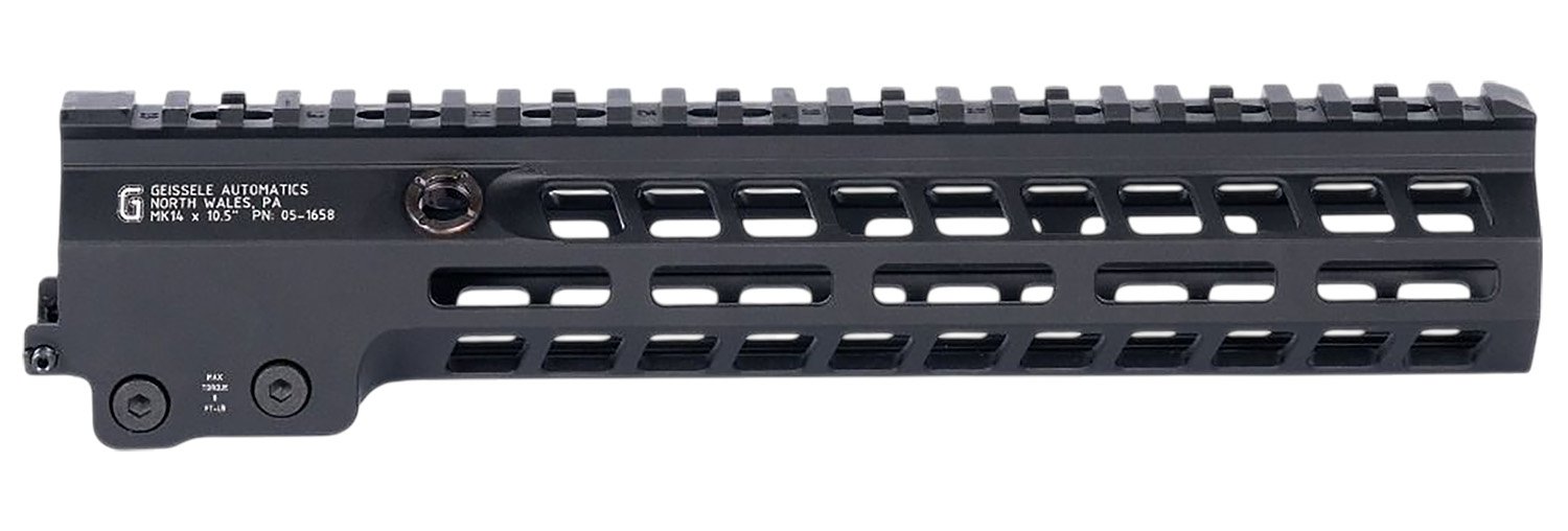 Geissele 05-1658B MK14 10.5" Super Modular Rail M-LOK Black - Geissele