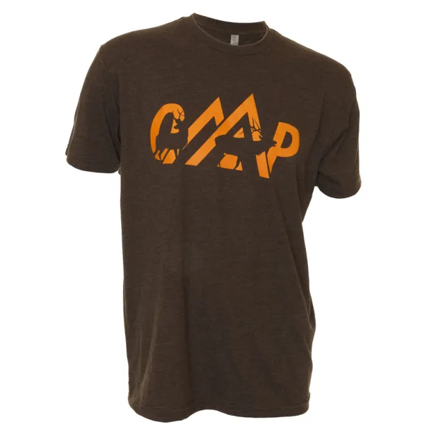 October Mountain Logo Tee Espresso Medium - October Mountain