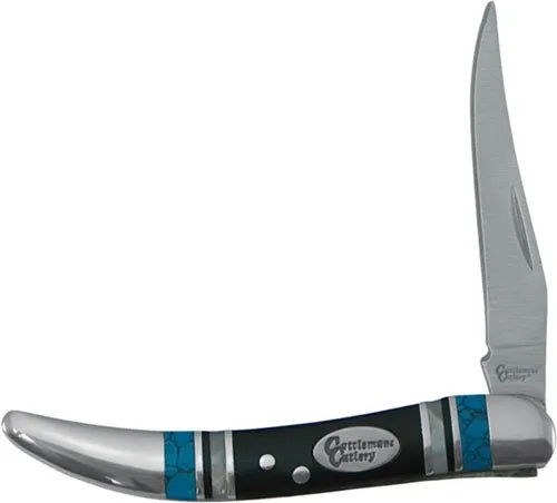 American Buffalo Knife & Tool Cheyenne 2.5 In Blue Horizon Toothpick - American Buffalo Knife & Tool