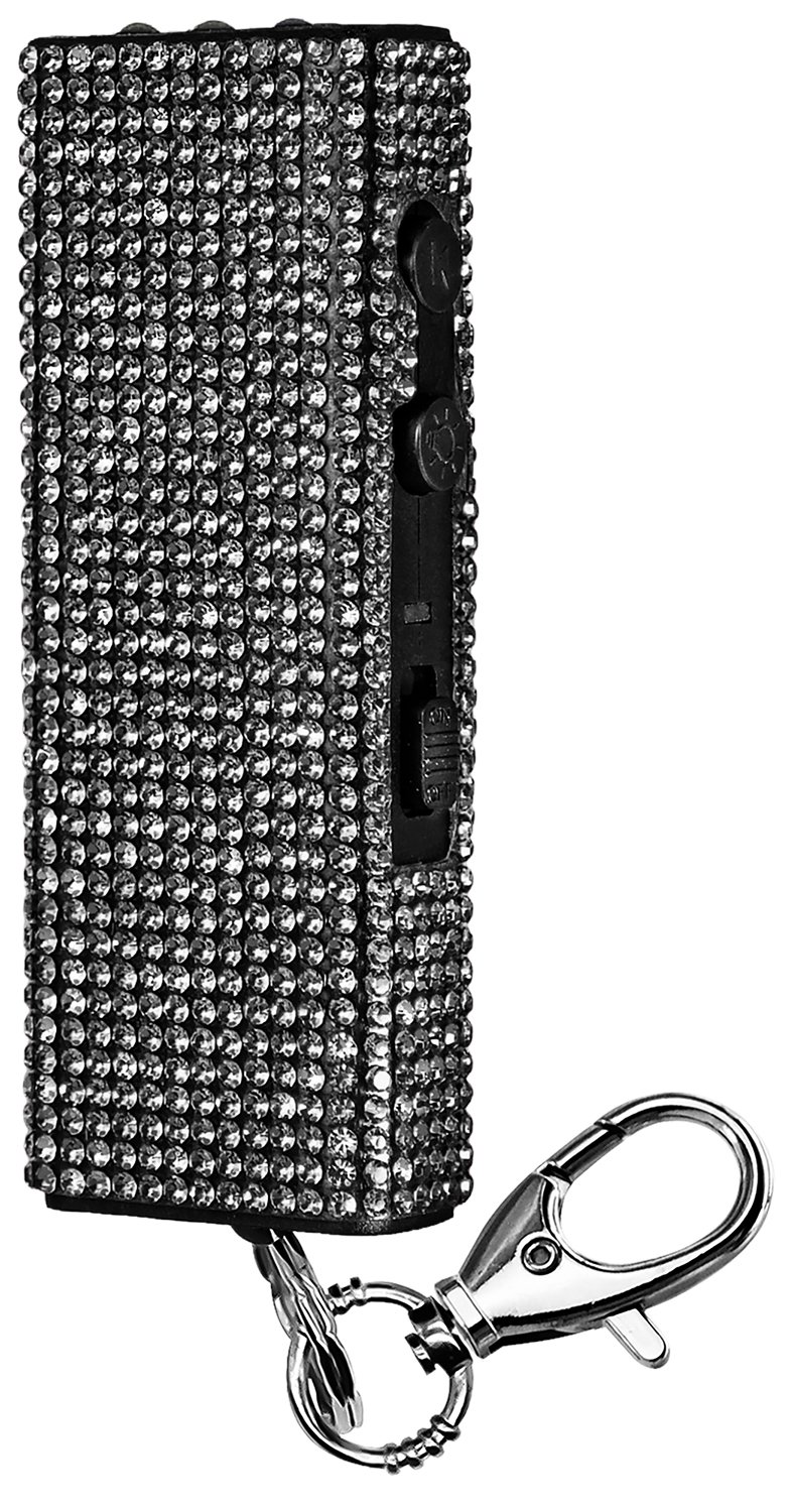 GuardDog SGGDBOBK Stun Gun Black LED Light Keychain 4.10 oz - GuardDog