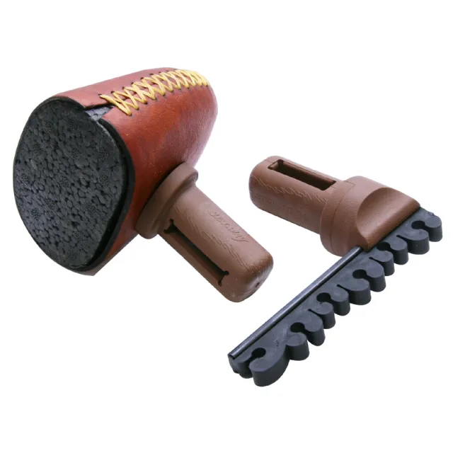Selway LR6 Slide-On Quiver Longbow 6 Arrow RH/LH Rawhide Hood Cover - Selway